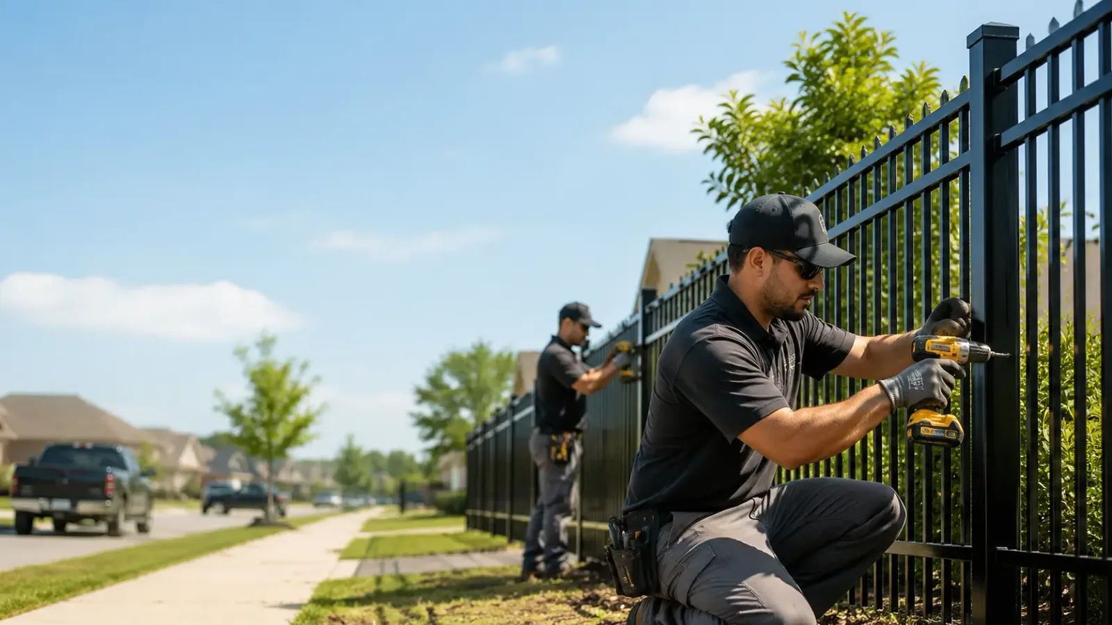 Metal Fence Installation in Eagle, NE